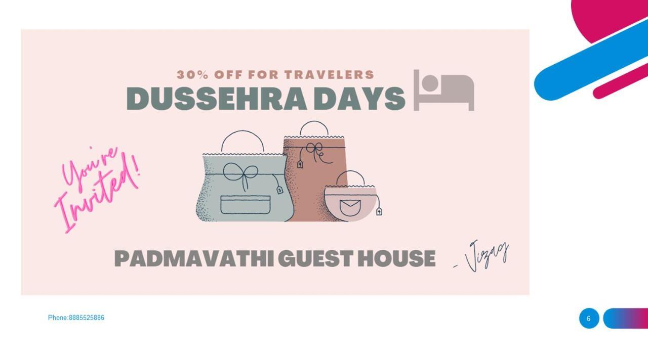 Padmavathi Family Guest House Visakhapatnam Bagian luar foto